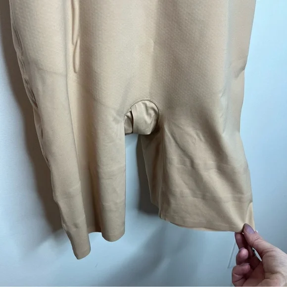 Knix Women's Size XL Customizable Open Bust Shaper Bodysuit Warm Sand NWT - Picture 4 of 14